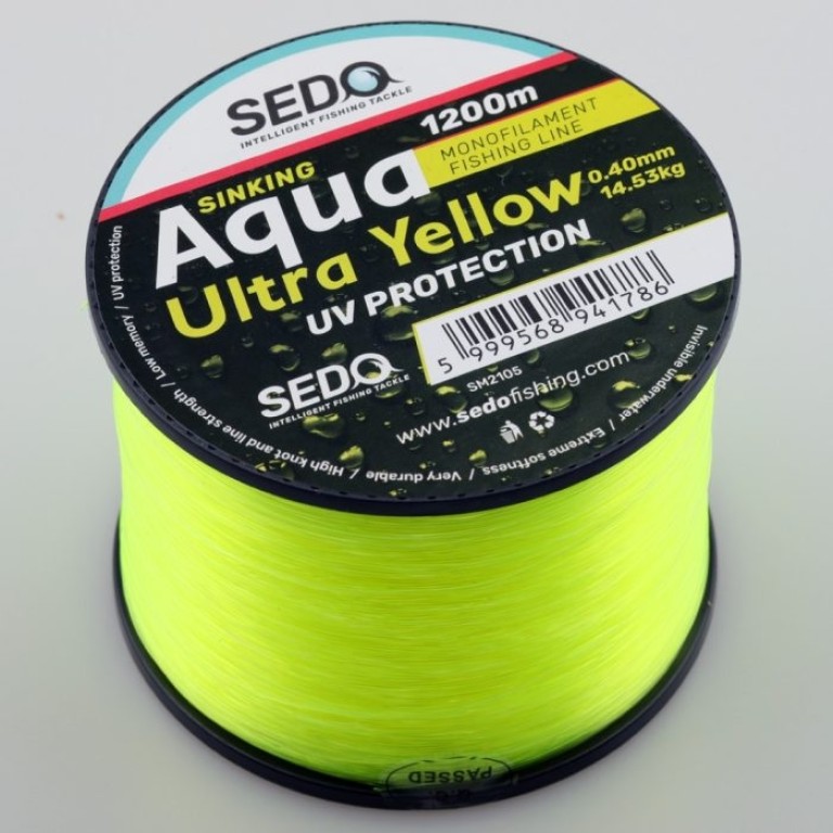 Sedo Aqua Ultra Yellow - Monofil zsinór