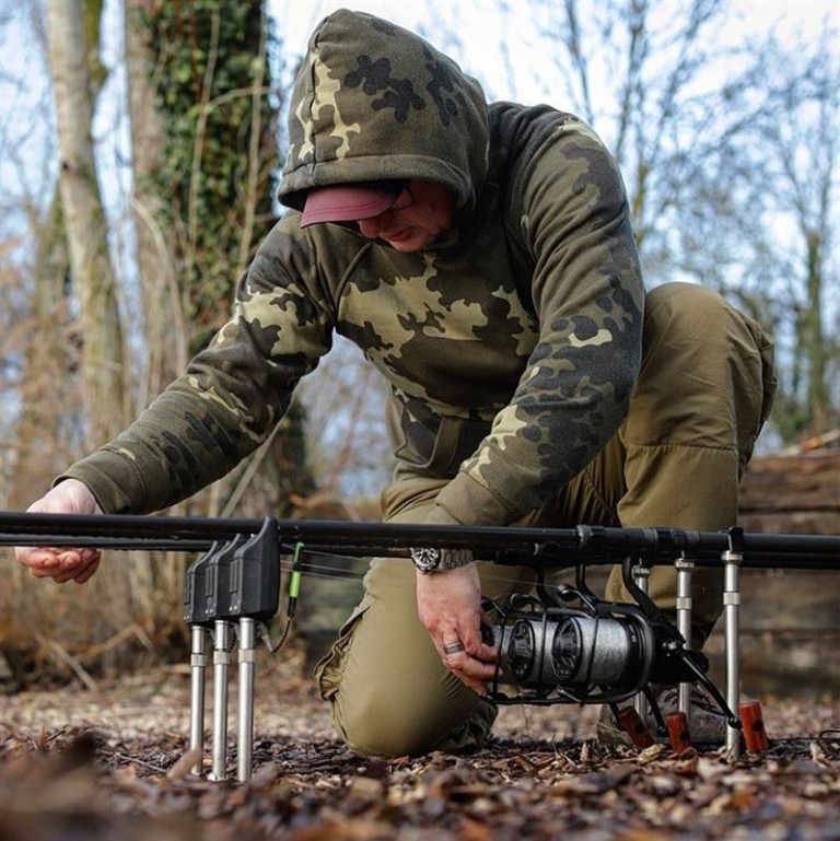 Korda Kore TK Hoodie Light Kamo - Kapucnis pulóver