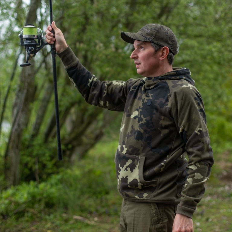 Korda Kore TK Hoodie Light Kamo - Kapucnis pulóver