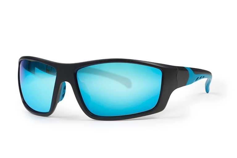 Salmo Black Glasses Grey Ice Blue Lens - Polarizált napszemüveg