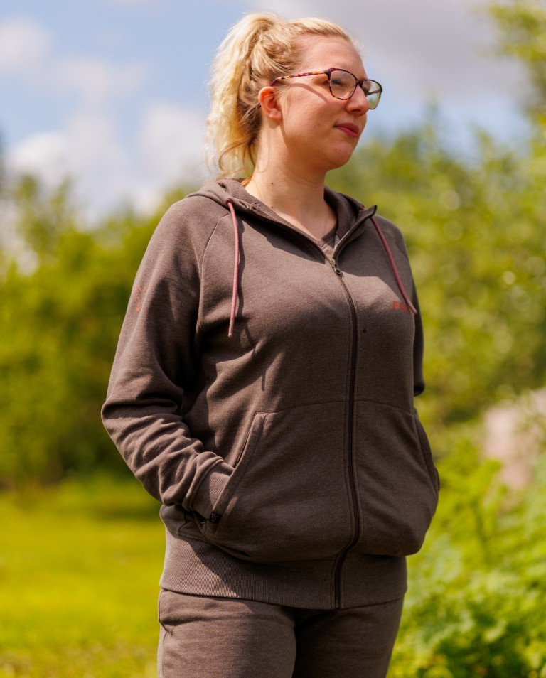 Fox WC Zipped Hoodie - Női cipzáros pulóver