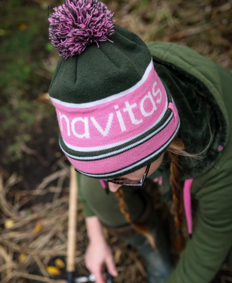 Navitas Womens Pink Bobble - Téli Bojtos Sapka