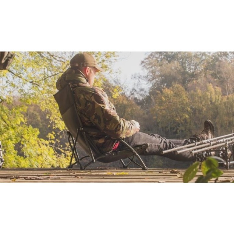 Solar Tackle Undercover Camo Easy Chair Low - Horgászszék