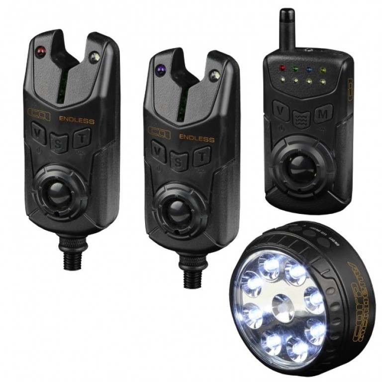 Carp Academy Endless elektromos kapásjelző 2+1 + sátorlámpa