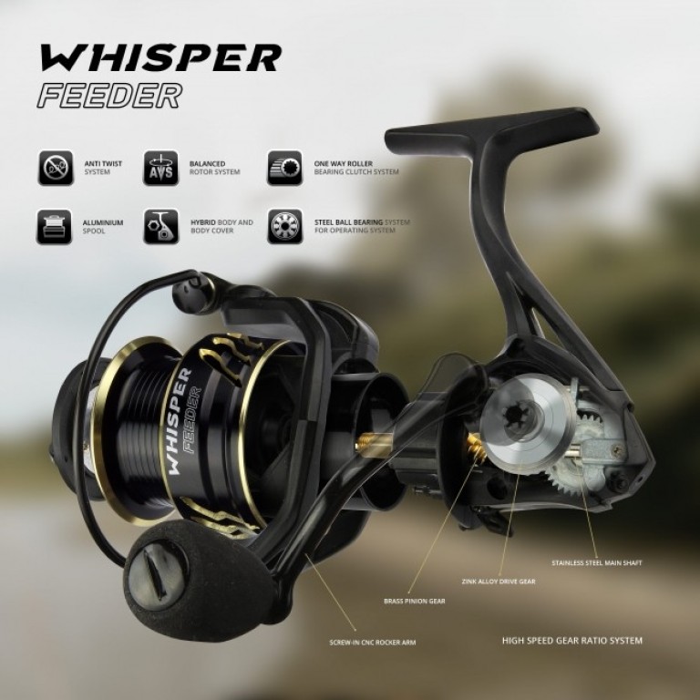 Nevis Whisper Feeder 5000 elsőfékes orsó