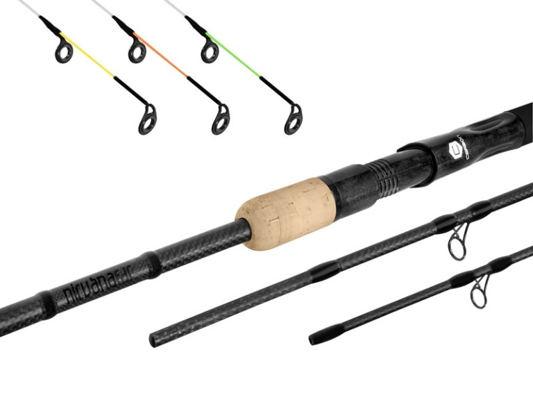 Delphin NIRVANA FDR + 3 spicc 12 ft/80 g feeder horgászbot