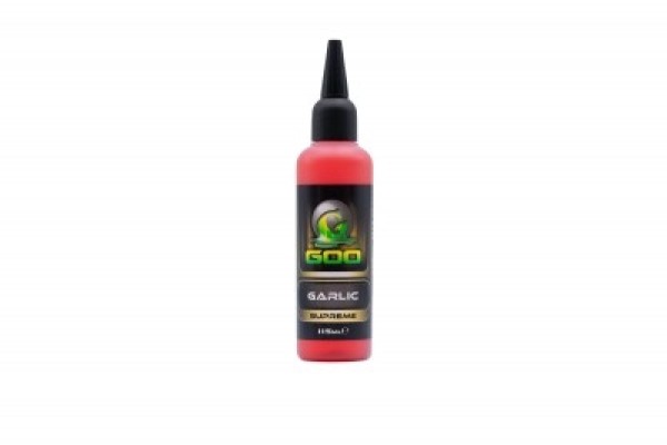 Korda Goo Kiana Garlic Supreme Bait Smoke 115 ml Liquid - Folyékony Attraktor /fokhagyma/