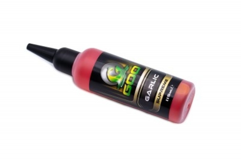 Korda Goo Kiana Garlic Supreme Bait Smoke 115 ml Liquid - Folyékony Attraktor /fokhagyma/