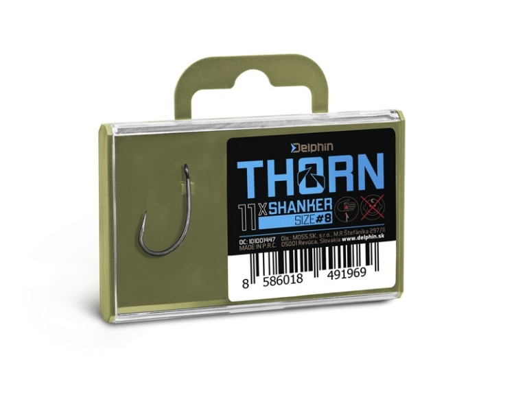 Delphin Thorn Shanker pontyozó horog