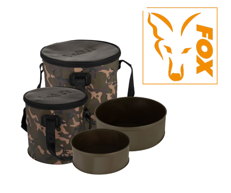 Fox Aquos Camolite Bucket & Insert csalis táska 12 liter