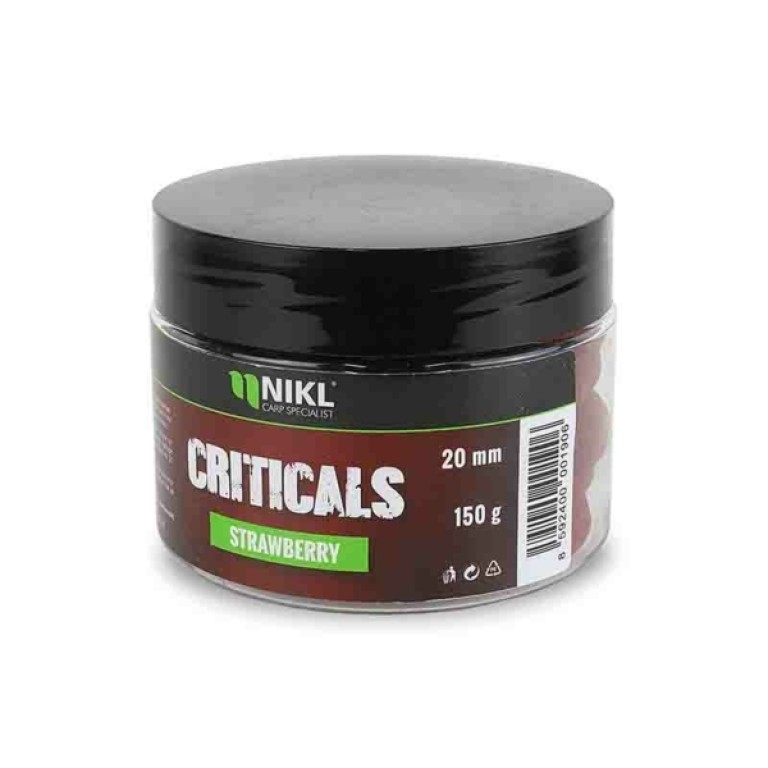 Nikl Criticals Wafters bojli Eper 24 mm 150 g