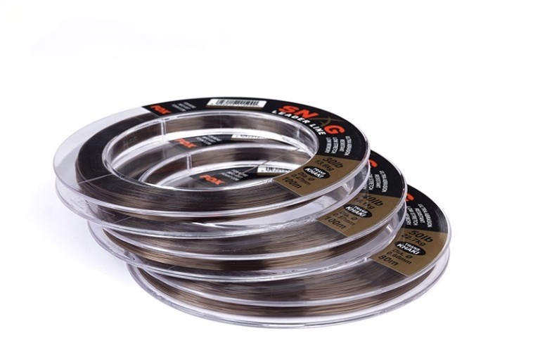 Fox Snag Leader Trans Khaki 50 lb 0,66 mm 80 m - Előtétzsinór
