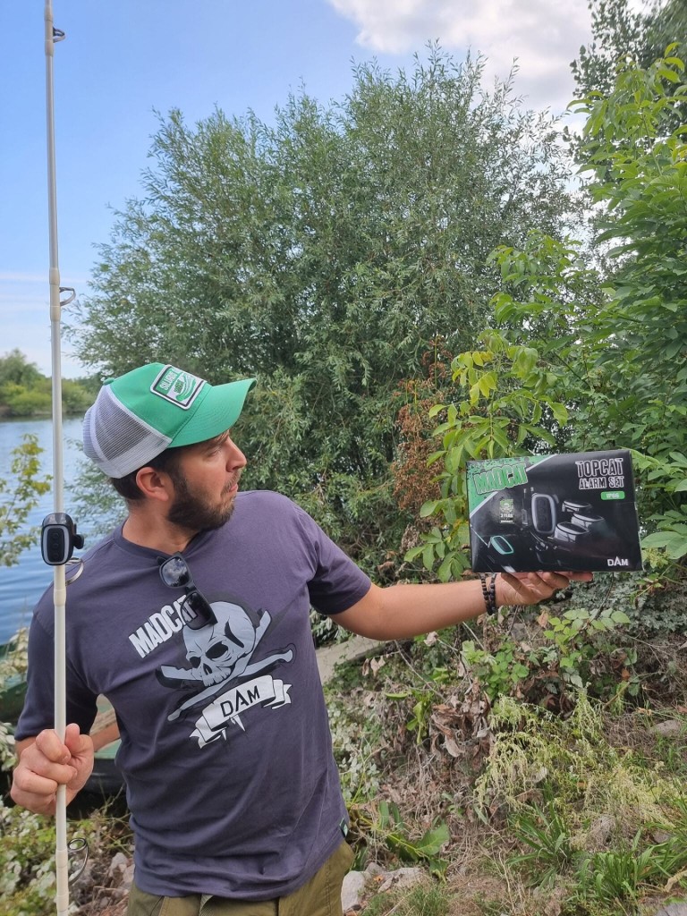 Madcat Topcat Alarm Set 2+1 Red Green - Harcsázó elektromos kapásjelző