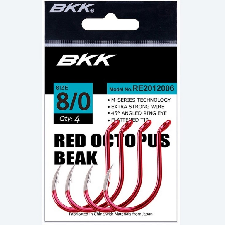 BKK Red Octopus Beak Harcsázó Horog