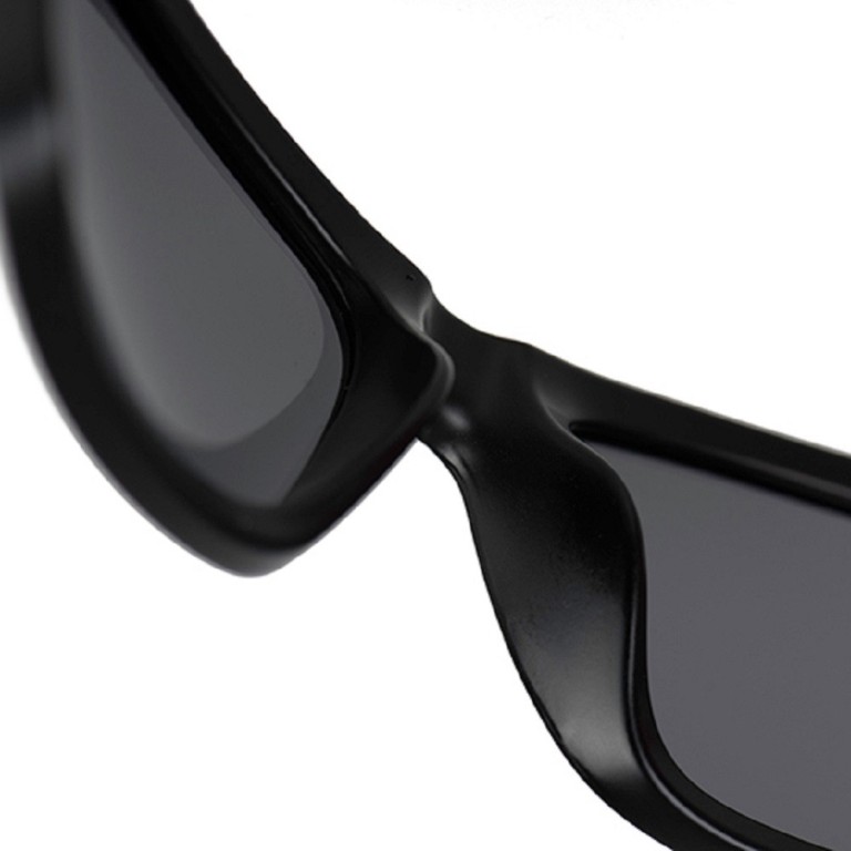 Fox Collection Wraps Black/Orange - Napszemüveg szürke lencsével