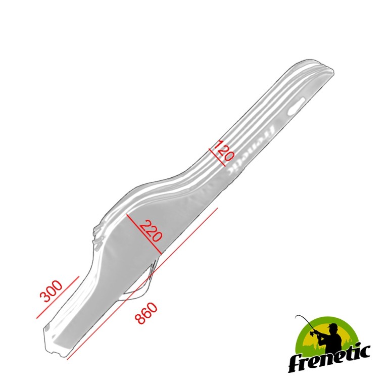 Frenetic kétrészes merev bottáska kék 145 cm