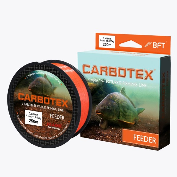 Carbotex narancssárga feeder zsinór 250 m