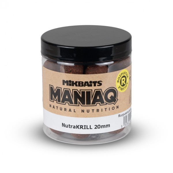 Mikbaits ManiaQ Nutra Krill 20 mm – Oldódó bojli