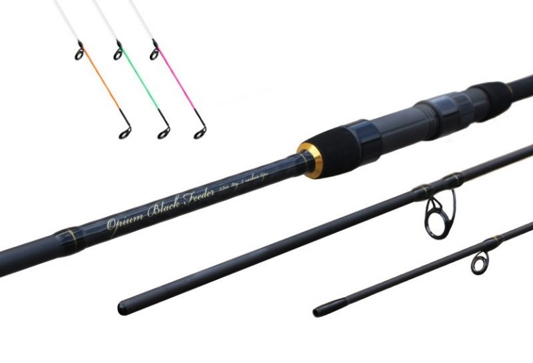 Delphin Opium black feeder spicc szett (Carbon glass) 80 g - L/M/H