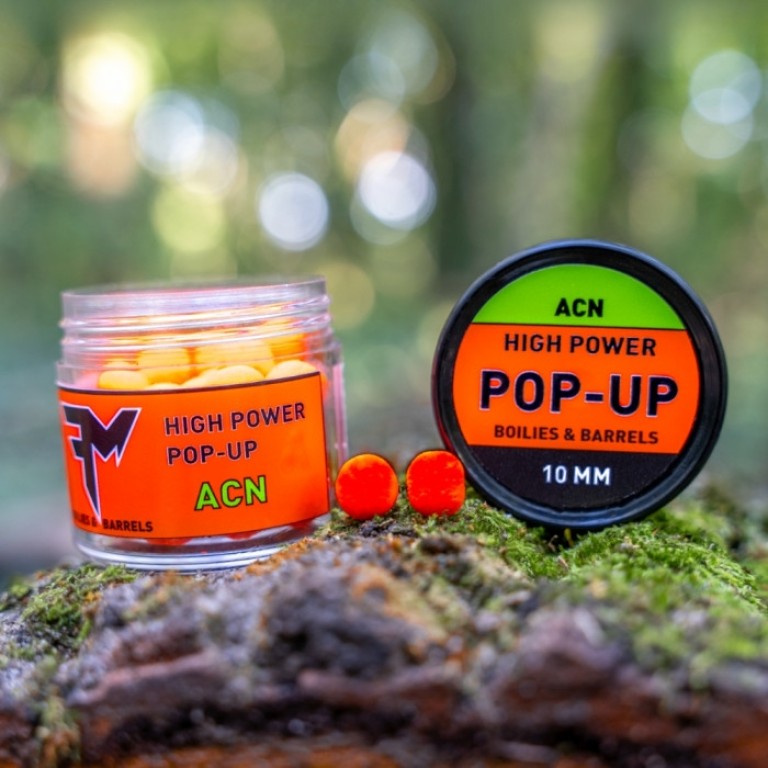 Feedermania High Power Pop-Up Boilies & Barrels 10 mm ACN