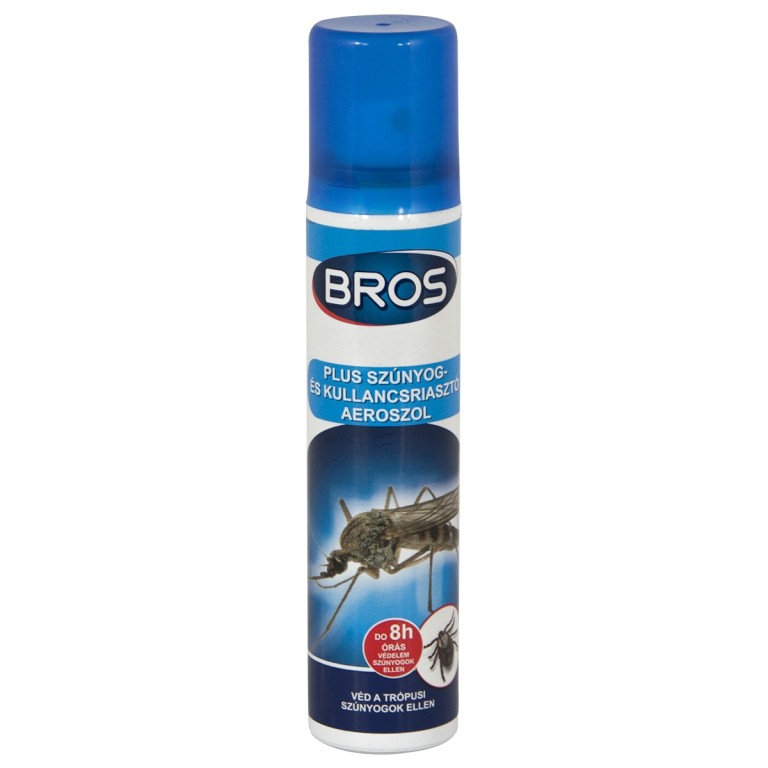 Bros Szúnyog- és kullancsriasztó aeroszol 90 ml