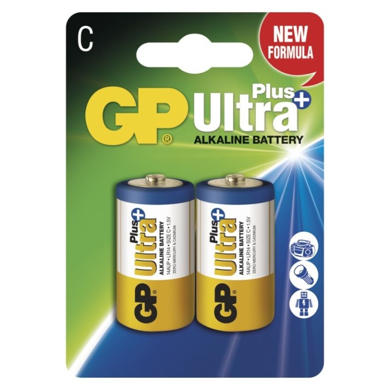 GP Ultra + C - Alkáli elem LR14