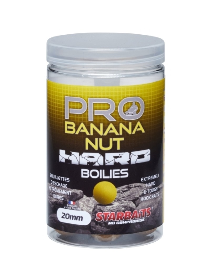 Starbaits Pro Banana Nut Hard Boilies 200 g