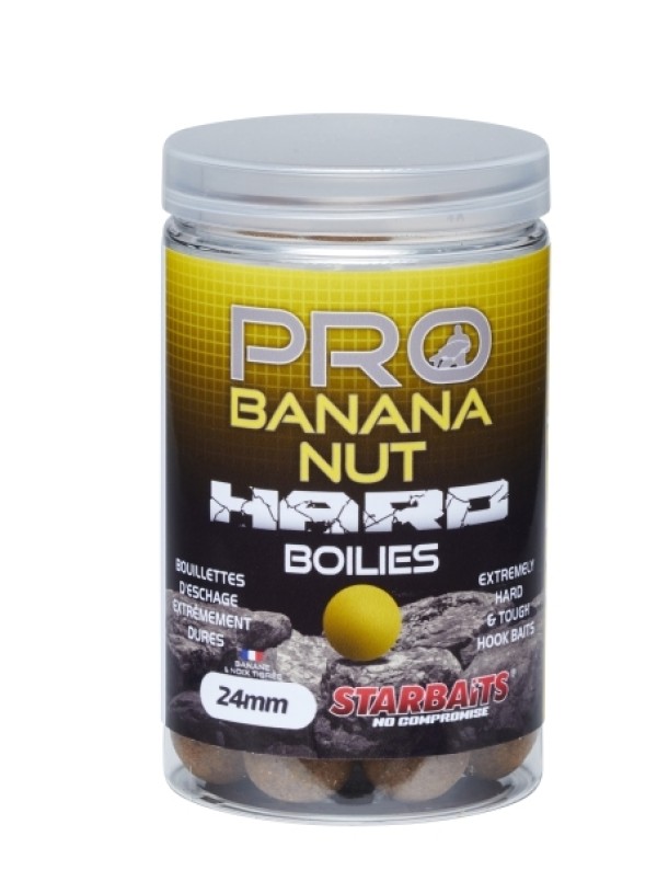 Starbaits Pro Banana Nut Hard Boilies 200 g