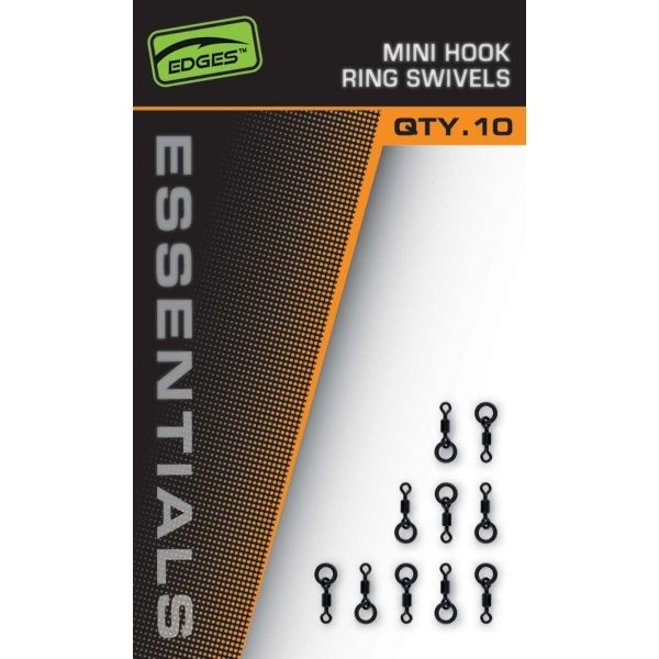 Fox Mini Hook Ring Swivels - Mini forgó horogra