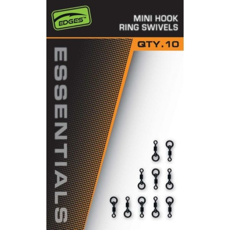 Fox Mini Hook Ring Swivels - Mini forgó horogra