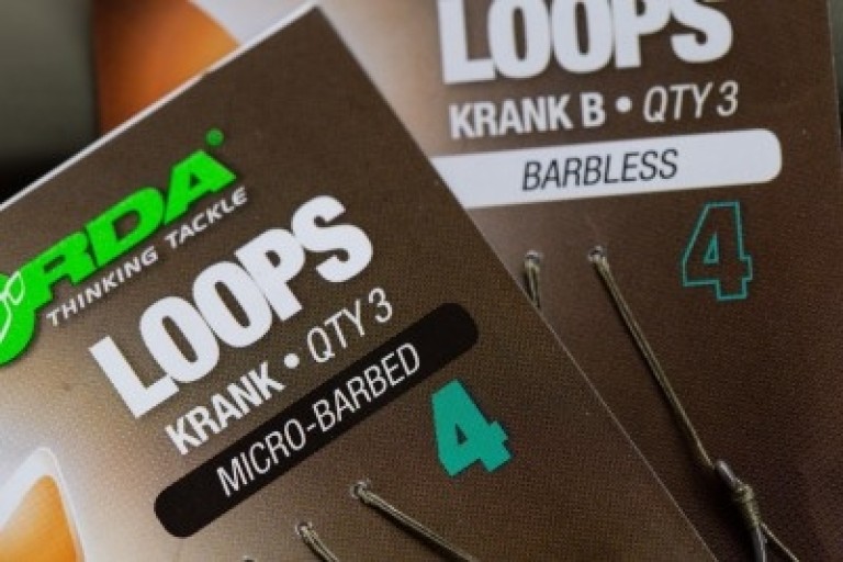 Korda Loop Rigs Size 6 Krank 18 lb - Előkötött horogelőke