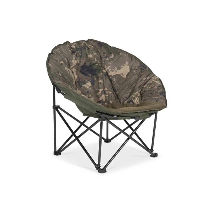 Nash Bank Life Moon Chair Camo - Horgászfotel