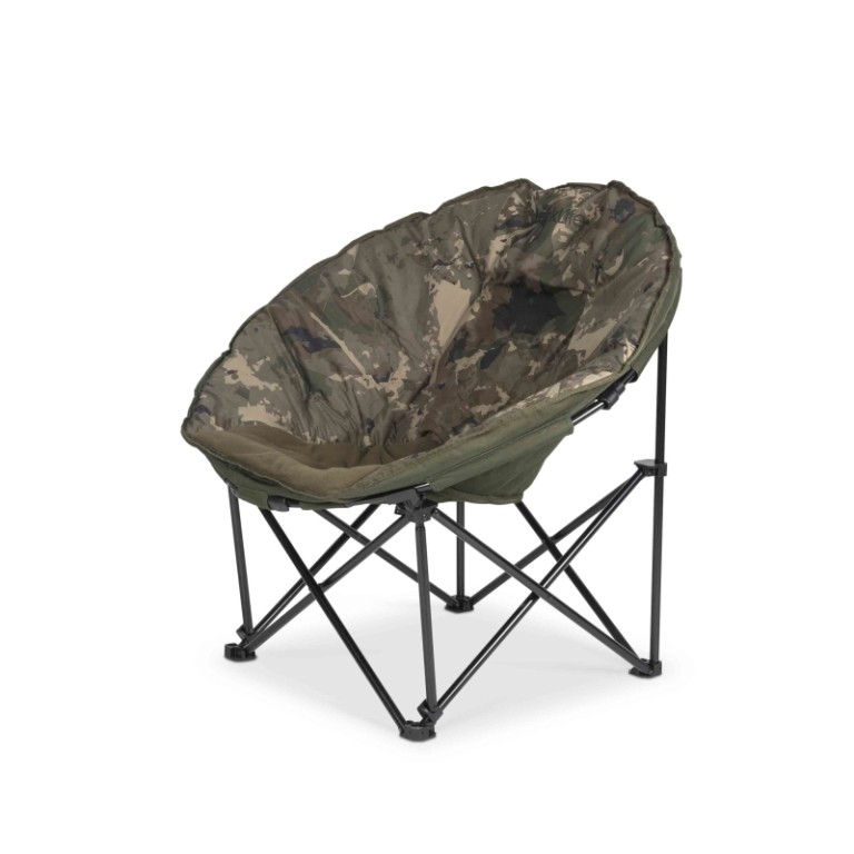 Nash Bank Life Moon Chair Camo - Horgászfotel