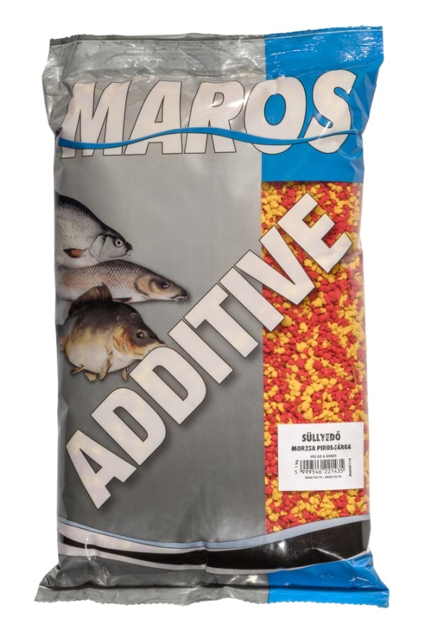 Maros Mix Adalék Süllyedő morzsa piros-sárga 1 kg