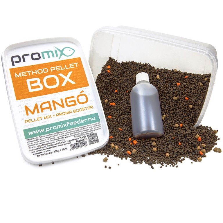 Promix Method Pellet Box Mangó 400 g+50 ml