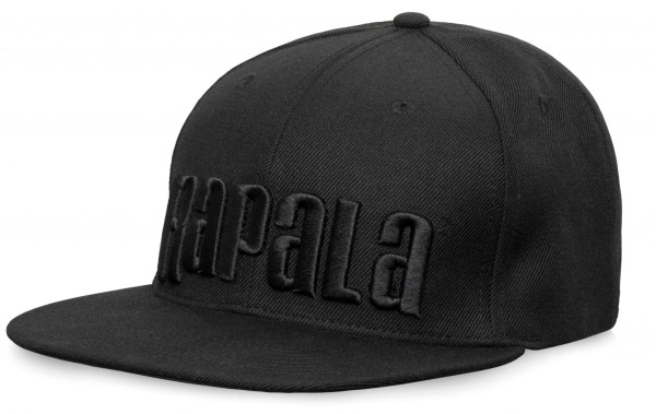Rapala Black Flat Brim Cap - Baseball sapka