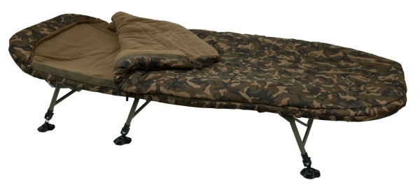 Fox R-Series Sleep System Camo - Terepszínű ágy + hálózsák