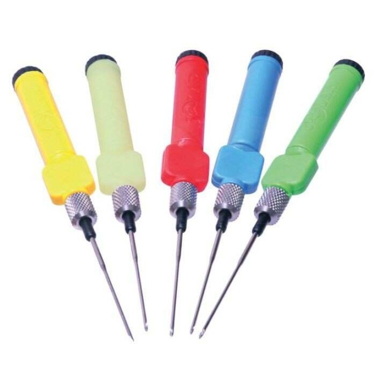 Solar Boilie Needle Safety Barb - Bojli fűzőtű piros