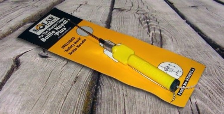 Solar Boilie Needle Safety Barb - Bojli fűzőtű fluo sárga