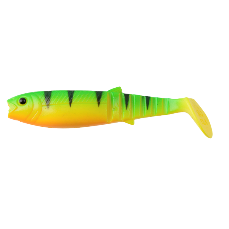 Savage Gear LB Cannibal Shad 8 cm 5 g Firetiger Bulk  - Gumihal