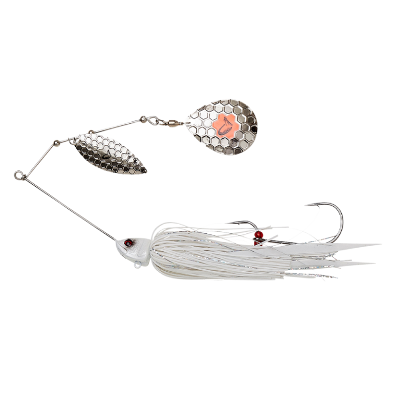 Savage Gear Da Bush Spinnerbait 14 cm 21 g Sinking White Silver - Villantó