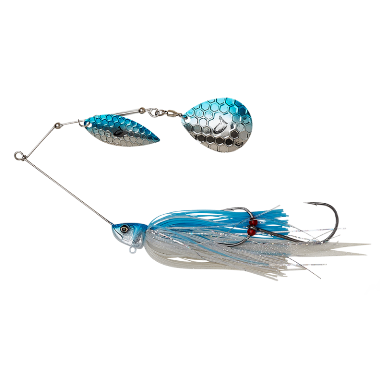 Savage Gear Da Bush Spinnerbait 14 cm 21 g Sinking Blue Silver - Villantó