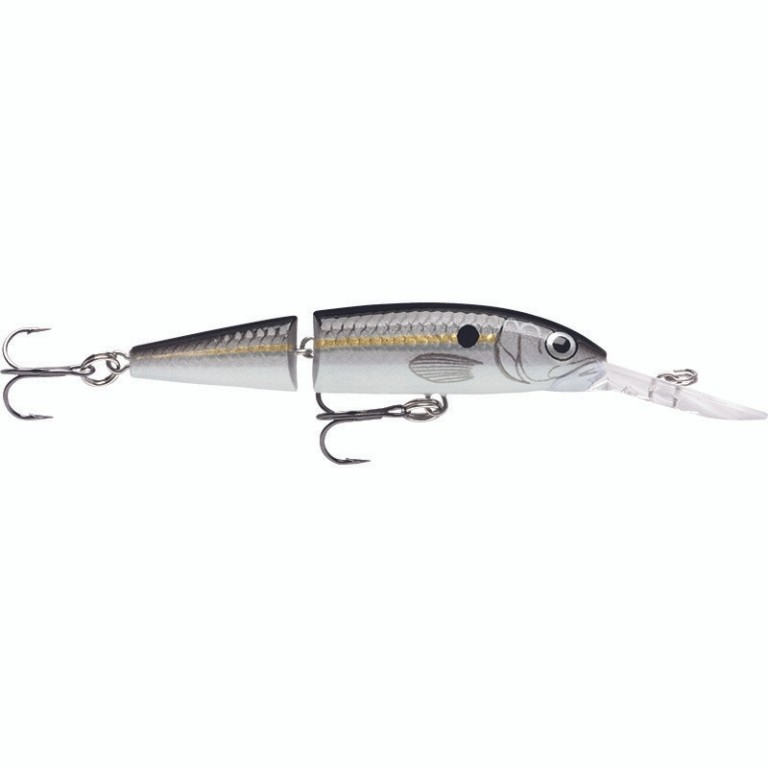 Rapala Jointed Deep Husky Jerk JDHJ08 Pure Chrome színben