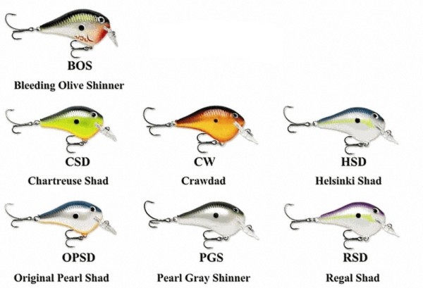 Rapala Dives-To Fat 03 Chartreuse Shad színben