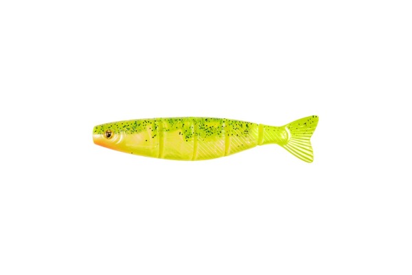 Fox Rage Pro Shad Jointed 14 cm UV Lemon Tiger - Gumihal