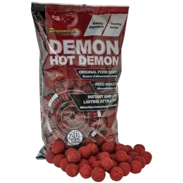 Starbaits Boilie Performance Concept Hot Demon /fűszeres/ bojli 20 mm 800 g