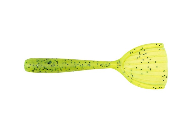 Fox Rage Creature Shovel Shad 9 cm Chartreuse - Gumicsali