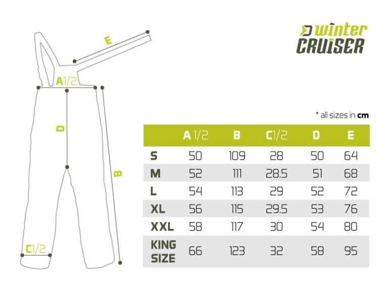 Delphin Winter Cruiser 5T King Size - Téli nadrág