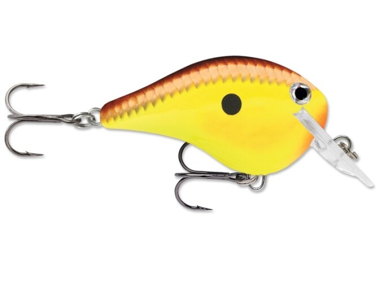 Rapala Dives-To Fat 03 Wobbler Hot Mustard színben