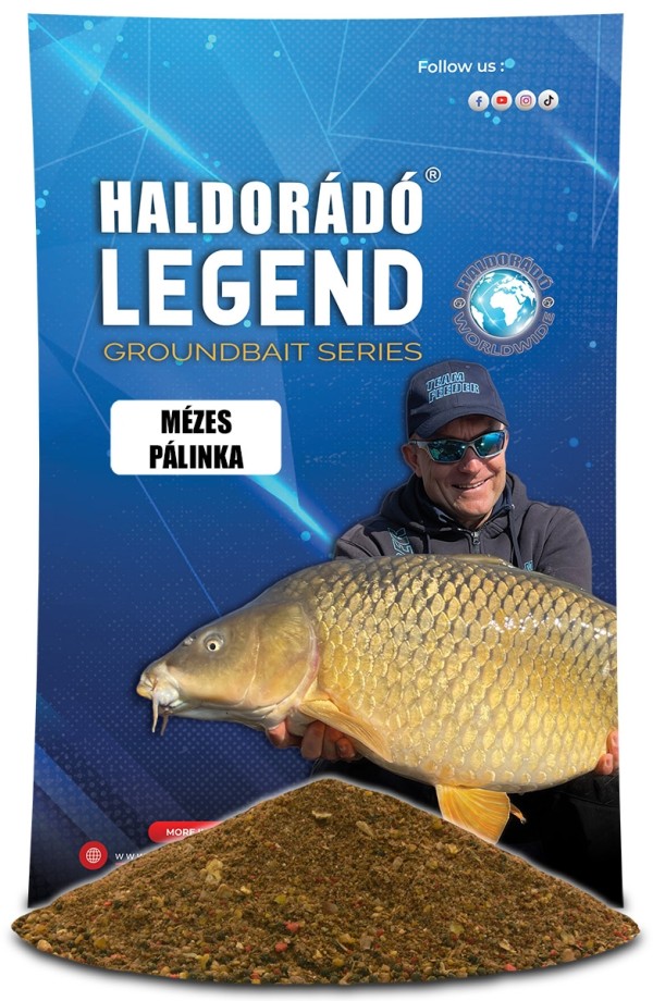 Haldorádó Legend Groundbait Mézes pálinka - Etetőanyag